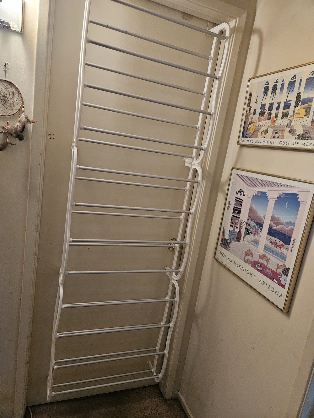 Shoe Rack Over The Door Holder - 36 Pair Shoes Hanging Storage Shoe Organizer